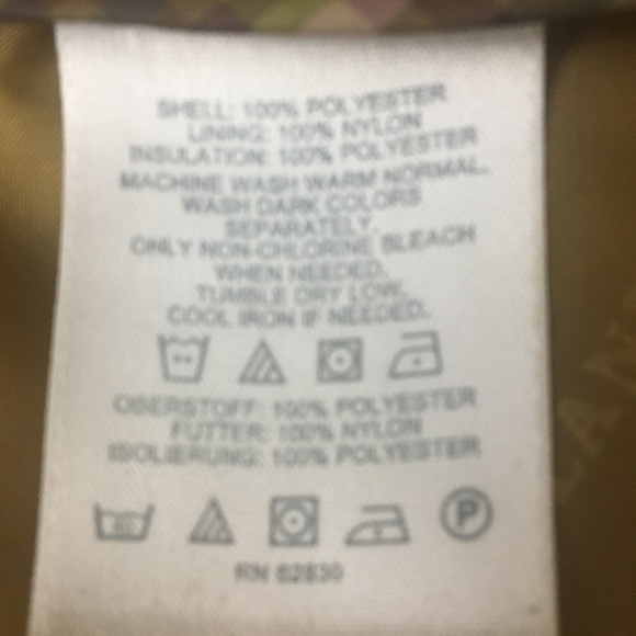 Lands’ End Vest Womens S  Green Quilted Full Zip Plaid Pockets - Picture 12 of 12